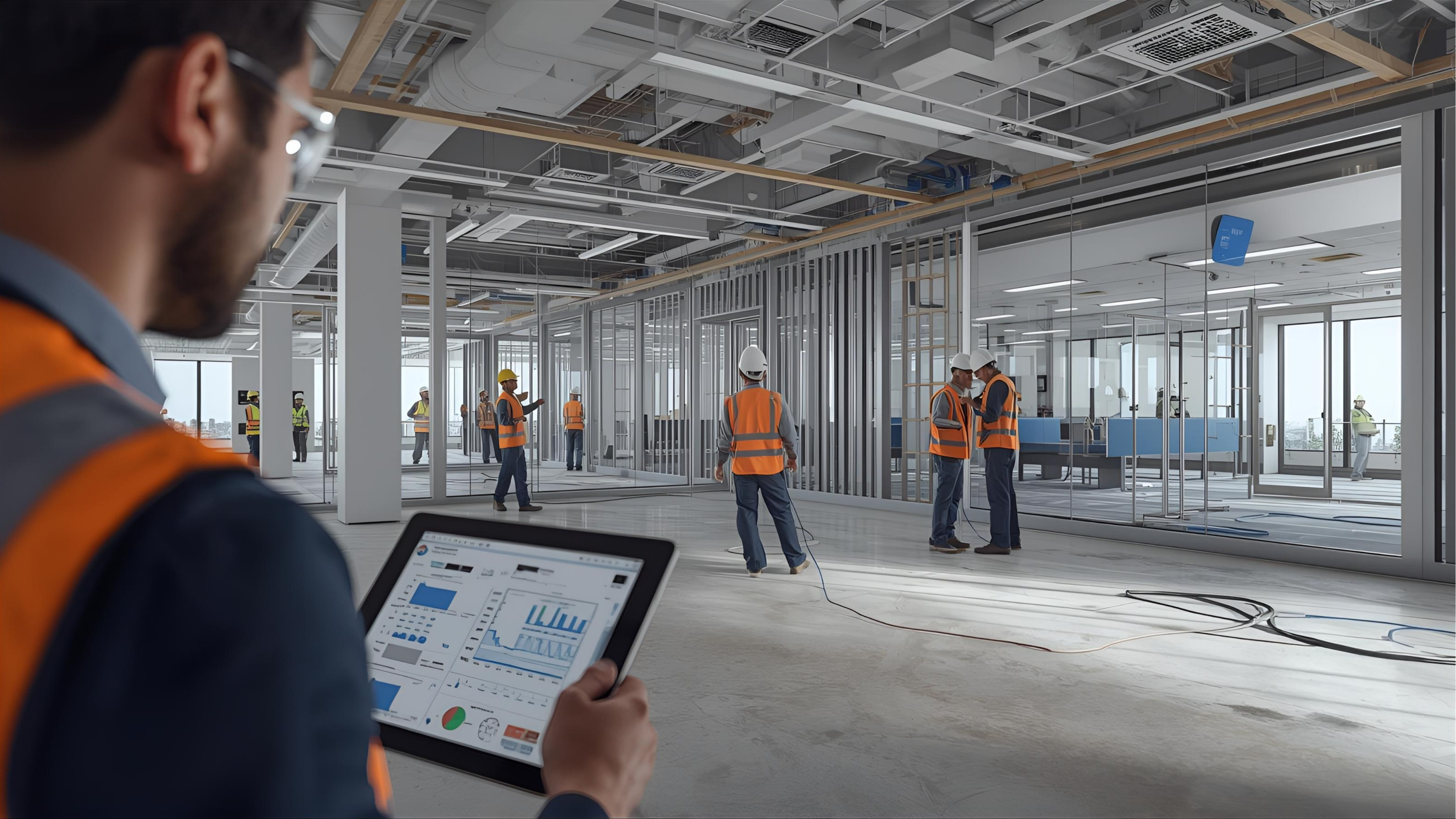 Enterprise HQ fitout with coordinated trades and phased delivery