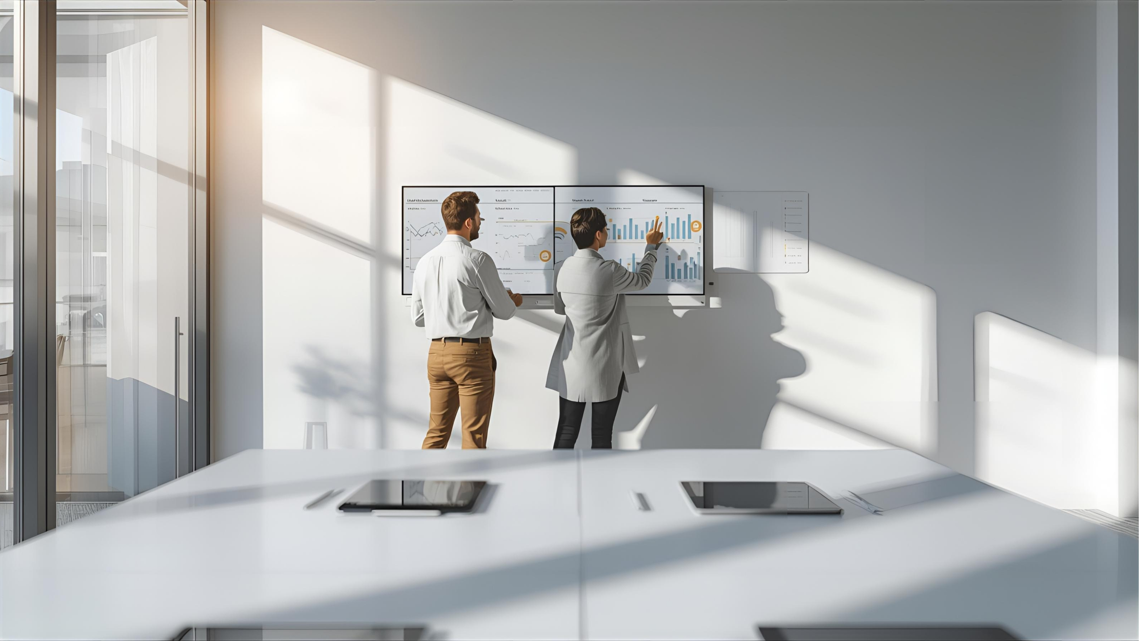 Charts and reports showing AV uptime, incidents and MTTR trends