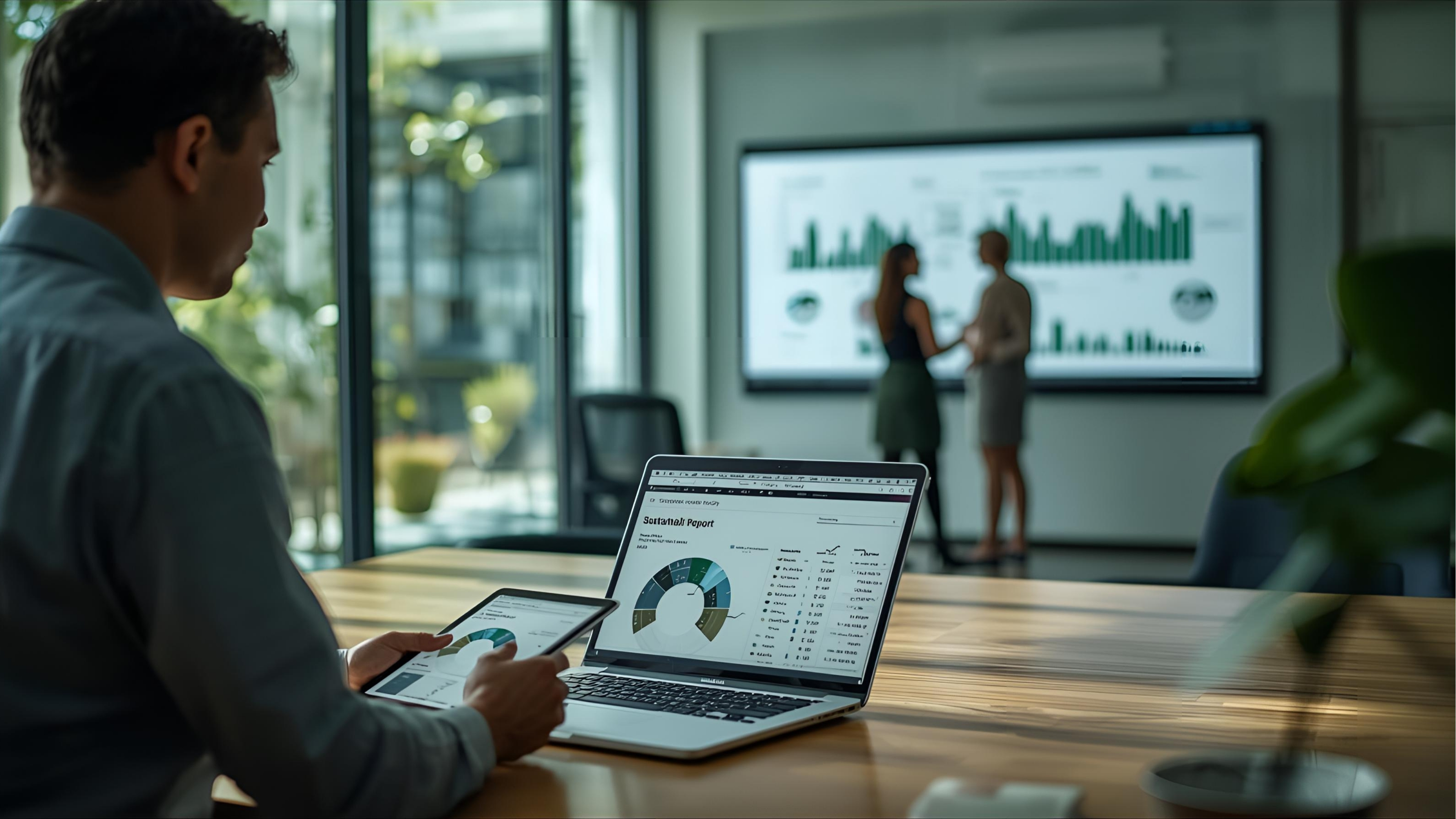 Environmental sustainability reports for AV upgrade programs