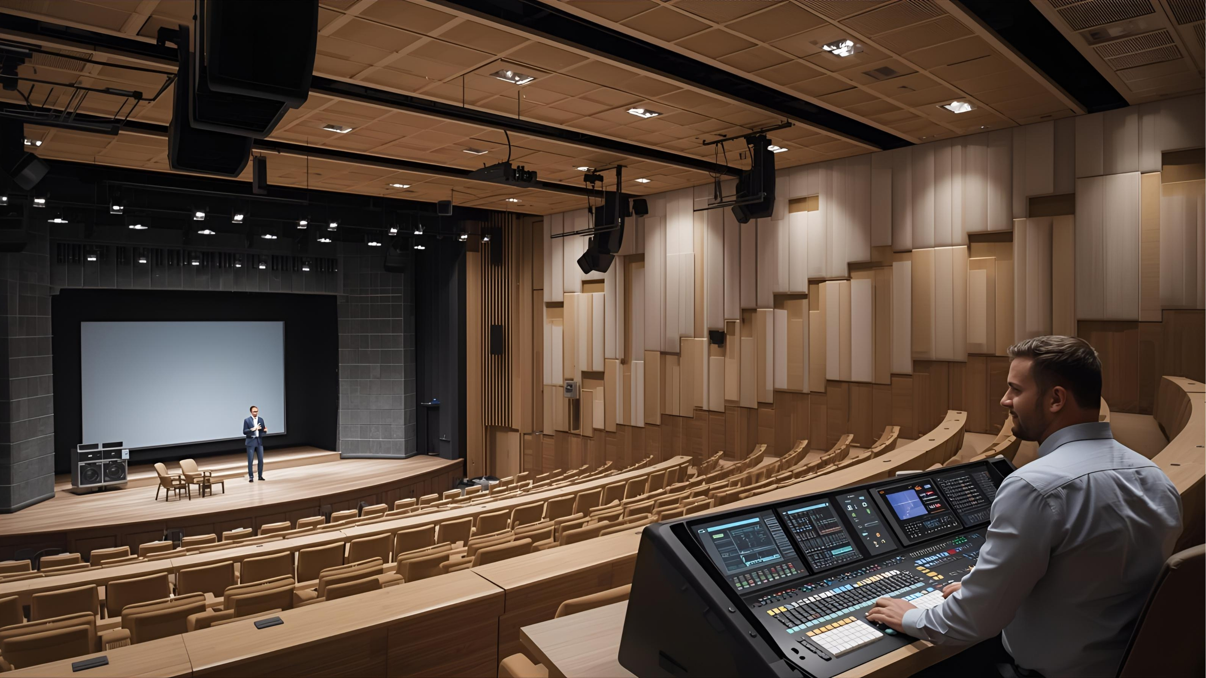 Distributed loudspeakers and line arrays for even sound reinforcement