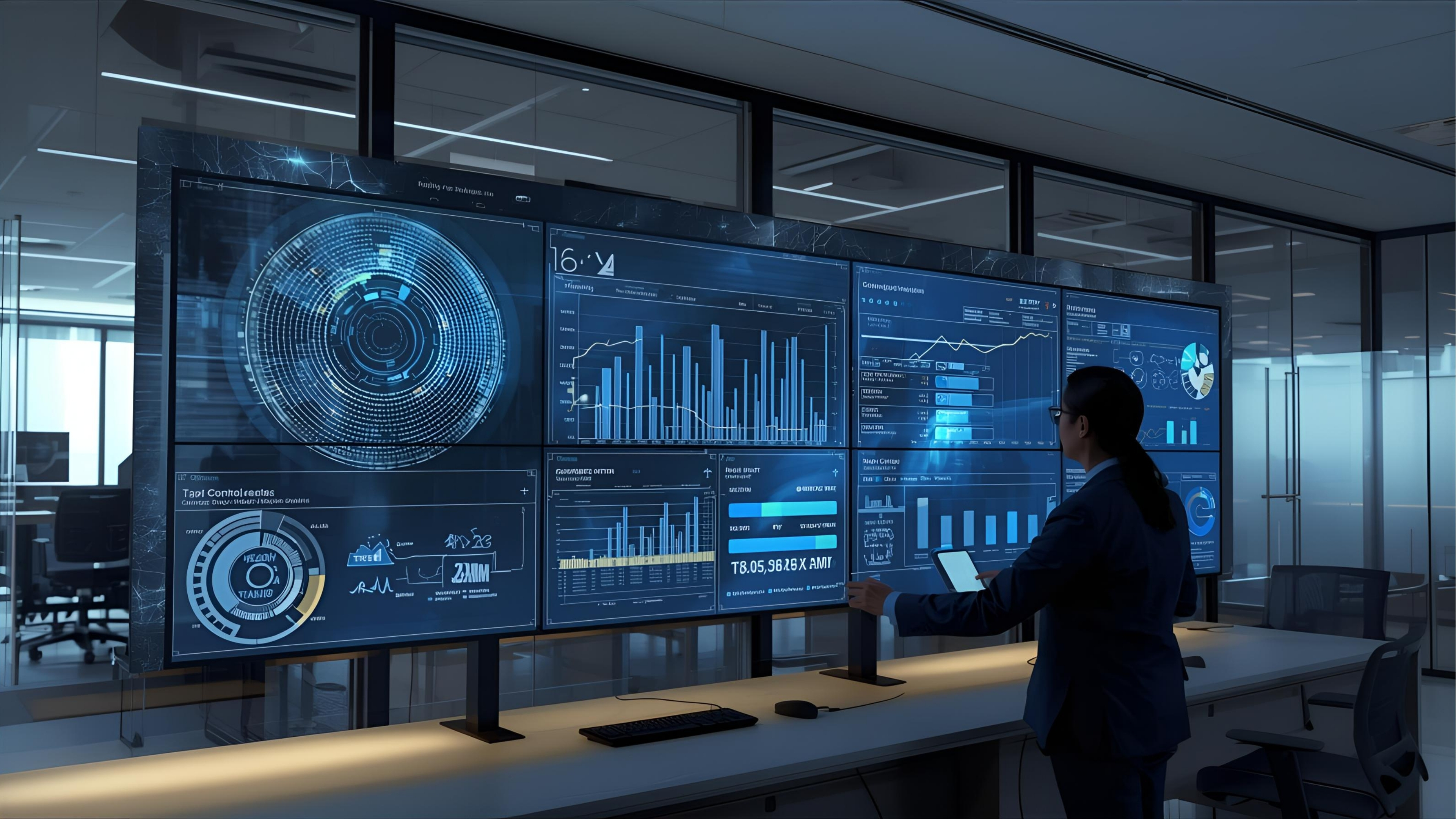 BMS integration using BACnet, Modbus, and KNX protocols